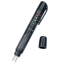 자동차 브레이크 액 테스터 자동차 진단 도구 5 led 브레이크 액 테스트 dot3dot4 pry 도구에 대한 정확한 오일 품질 검사 펜, 브레이크액 테스터