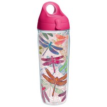 Tervis 물병 뚜껑 포함, Dragonfly Mandala, 710ml