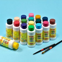 4500(동아)딩동댕그림물감200ml, 흰색