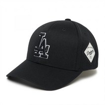 MLB 다이아몬드 스트럭쳐 볼캡 LA Black