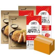 동원 리얼통살새우까스1.2kg 새우가스 2봉 3봉 4봉, 총 3봉
