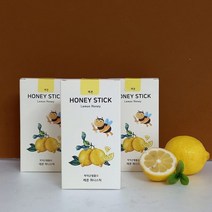 박덕근벌꿀 레몬 꿀 스틱 15포 허니 스틱 일회용꿀 150g
