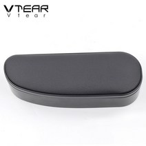 vtear car universal door armrest storage box support bracket left arm rest 팔꿈치 내부 조정 자동 액세서리 장식, 검은색, 협력사