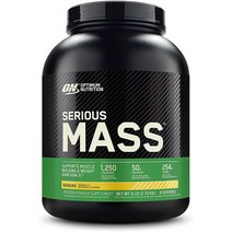 옵티멈 시리어스 매스 Serious Mass 바나나 단백질 파우더 2.72kg (6lbs) 미국 정품 빠른 배송