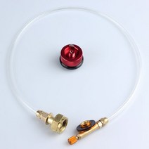 플랫 버너Jeebel-야외 가스 스토브 캠핑 프로판 리필 어댑터 버너 LPG 플랫 실린더 탱크 커플러 병 저장, 05 red