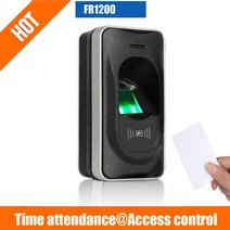 지문인식도어락 무타공 최고의 가격 IP65 방수 지문 판독기 FR1200 호환 F18 F2 Inbio 소형 슬레이브 리더, 02 ID function