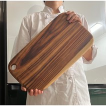 PABLO(파블로) 통원목 큰호주캄포나무도마 우드플레이팅도마(대 44cm)