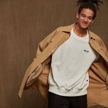 BALANT 리턴 투 클래시컬 스웨이트셔츠 - 화이트 Re turn to ssical Sweatshirt - White