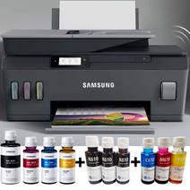삼성전자 잉크젯 플러스S 빌트인 복합기 SL-T1670FW 정품무한잉크팩스복합기 기본잉크포함+ 추가구성잉크증정, SL-T1670FW+기본잉크4병+추가잉크6병증정