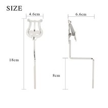 악기부품 액세서리 휴대용 알토 색소폰 시트 음악 클립 스탠드 Sax Lyre 행진 스펙트럼 클램프 온 고정 홀, 02 B