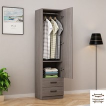 키큰옷장 틈새옷장 키큰장 코너장 작은방옷장 롱 붙박이거울 일룸옷장 싱글장롱, 단문, 복장을 갖추다, 더블뽑기50*50*180 색상댓글