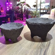 일음쇼핑^^*m화분 산석 볼형 중 19x13cm 꽃분 원형 감성 선물 예쁜원 예쁜 화초 수공 동그란일medi^*^, ab*^^선택없는