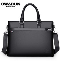 Cwadun 남성용 토트 캐주얼 핸드 숄더백