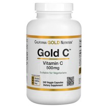 캘리포니아 골드 뉴트리션 비타민C 500mg Gold C 240정 Vitamin C 아스코르브산, 1개