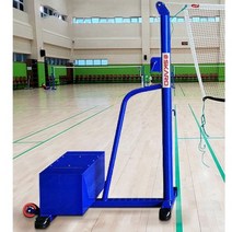 스카로 배드민턴 네트 지주대 네트망 지지대 2개, 단품