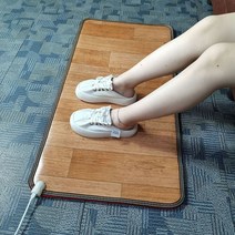 발온열기 발난로 풋워머 전기 족욕기 발찜질기 사무실 발찜질 발족욕기 건식족욕기 발 온열기 식 온열매트 220V 겨울철 가열 발판 사무실 가정용 매트리스 온발 히터 바닥 전열기 유럽, 규격 없음, 30x50