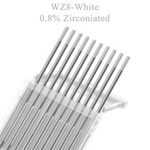 텅스텐 전극 용접봉 전문 TIG 저온 WL20 WT20 WC20 WL15 WZ8 WP 7 인치, 35.WZ8 175mm - MIX 2x1 4x1.6 4