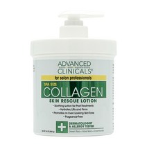 Advanced Clinicals 콜라겐 스킨 레스큐 로션 에멀젼 454 g, 454g x 1개