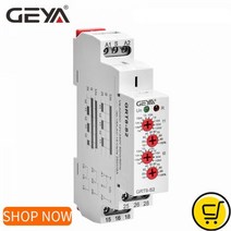 GEYA GRT8-S 사이클 타이머 릴레이 12V 타이머 16A 전자 반복 24V AC 220V 릴레이, CHINA _GRT8-S1 AC230V