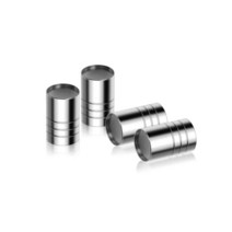 금속 자동차 배지 휠 타이어 밸브 캡 스템 커버 좌석 이비자 6J 6L 레온 Mk3 5F Mk2 포뮬러 1 큐프라 FR r용 4 개, [01] JS Silver, [27] for Skoda