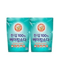 한입 100% 베이킹 소다 2kg 4개입, 4개