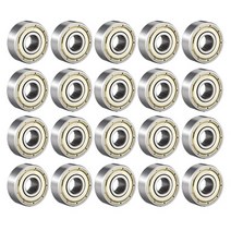 일본직발송 10. UXCELL 볼 베어링 씰 부착 베어링 탄소강 6MMX17MMX6MM 606ZZ 20개들이 B07HKKDK25, One Color, 6MMX17MMX6MM_One Color, 6MMX17MMX6MM_One Color