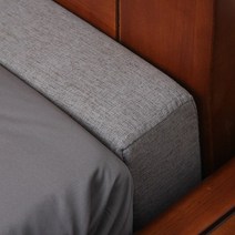 침대 틈새 쿠션 매트리스사이 맞춤형 스펀지 패브릭, 180cm밝은회색