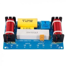 스피커용 3 웨이 오디오 주파수 분할기 유닛 크로스오버 필터 액세서리 120W, 한개옵션0