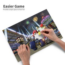 China Oem 슈퍼 마리오 아침 교육 도안 대형 퍼즐 300조각 맞추기, 35개, 공통색