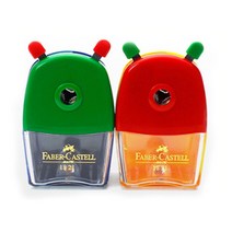 파버카스텔 핸들 연필깍이 소형 랜덤