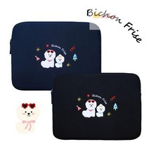 VYN603963비숑 13 노트북파우치 (베이직), Black