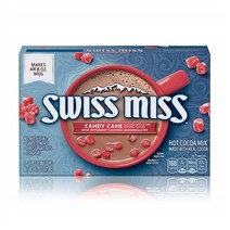 스위스미스 핫초코 코코아 믹스 6봉 2박스 캔디 캐인 Swiss Miss Candy Cane Hot Cocoa Mix (6) 1.38 Oz Envelopes 8.28, 1세트