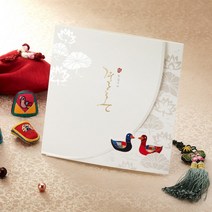 마음닷컴 청첩장 초롱불카드 cho2755 봉투 스티커 포함, 100매 세트