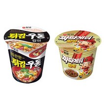 농심 소컵 짜파게티 범벅x12컵+튀김우동x12컵, 상세페이지 참조