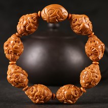 염주 팔찌 올리브씨 남성 여성 8 대재신 핵조 완상 수완가 후 핸드메이드 조각 1718486193