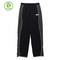 UFC SPORT 유에프씨 스포츠 로고 모노그램 릴렉스핏 조거 팬츠 블랙 U1LPU1103BK