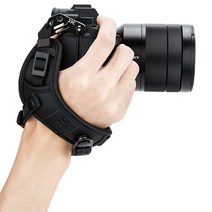 [JJC]미러리스 DSLR 카메라 가죽 핸드스트랩(핸드플레이트포함/고리없는 카메라장착가능)