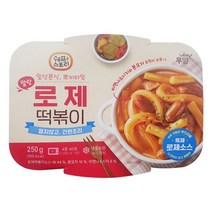 쉐프스토리 로제떡볶이 250g X5개, 5개