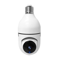 무선 전구형 간편 실내 홈캠 베이캠 CCTV 설치 360도 회전 매장 사무실 창고, 일반형 + 32GB 메모리