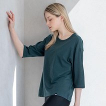 뒤란핏 NC충장점 자꾸만 입고 싶은 바이오 6부 오버사이즈 티셔츠 DTF2W-4069