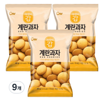 청우 계란과자, 40g, 36개