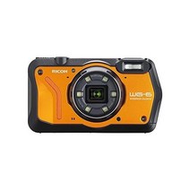 RICOH 리코 WG-6 방수 카메라 (20m) 오렌지 바디, orange_Body