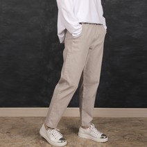 남성 여름 청바지 밴딩 세미 와이드 남자 스판 연청바지 테이퍼드핏 고무줄 밴딩 데님팬츠