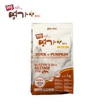 애니펫 명품명가 플러스 5kg 오리와 호박 체중조절 면역력 강화에 도움 강아지 사료, 5kg 4개