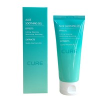 김정문 알로에 큐어 안티에이징 크림 젤리 마스크, 큐어 맥시 알로에베라 겔 크림 100ml
