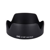JJC EW-60F 렌즈 후드 캐논 EF-M 18-150mm F3.5-6.3 IS STM & RF-S 18-150mm F3.5-6.3 IS STM 렌즈 EOS M50 M200 M6, 1 건, Replaces Ew-60f