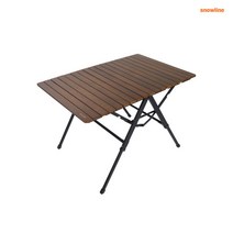 스노우라인 이지폴딩테이블 와이드우드