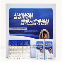 삼성 MSM 에센셜 무릎 어깨 손목 발목 손가락 발가락 관절영양제 엠에스엠, 360정, 1박스