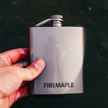 파이어메이플 티타늄 힙플라스크 술병 중문 / 영문, 1개