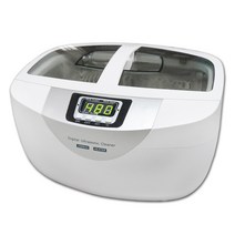 Jiemeng 초음파 대용량 세척기 안경 시계 클리너, JP-3800S (35W/0.6L) 화이트